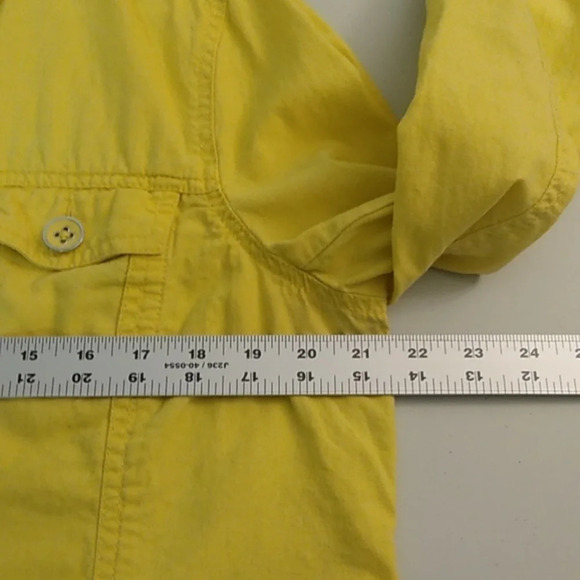 RELATIVITY,   NATURAL LINEN, COTTON BLEND, JEAN JACKET - Picture 3 of 5